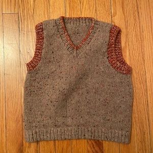 18-24m heavy knit toddler vest